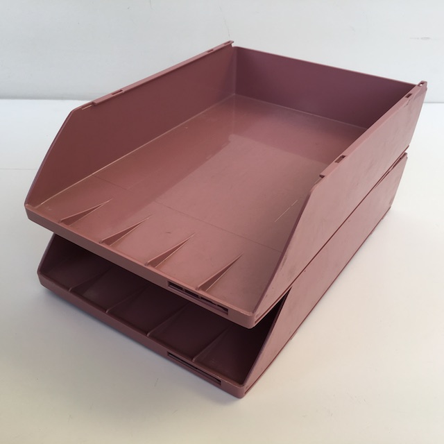 DOCUMENT TRAY, Dusty Pink